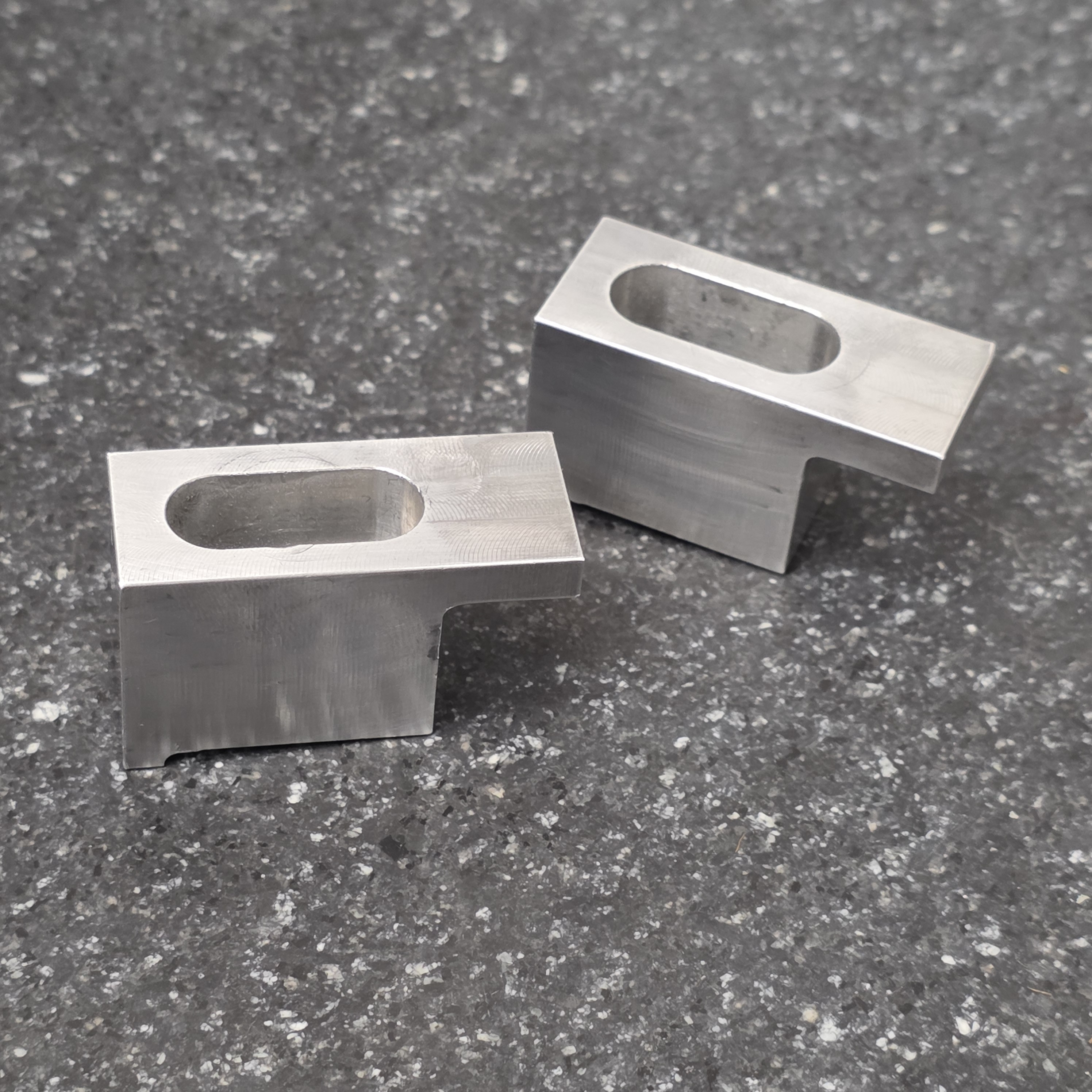 Aluminum Toe Clamps for 3/4" plate work